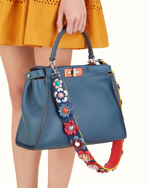 fendi strap you flowers|fendi sunshine tote strap.